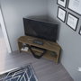 Hanah Home Soporte de TV Karin - Oud y Negro